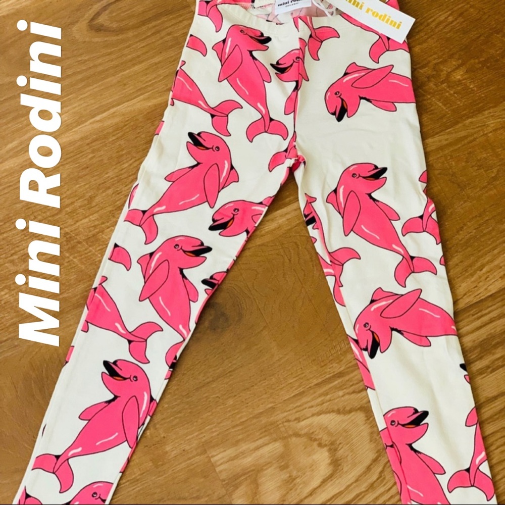 NWT Mini Rodini leggings